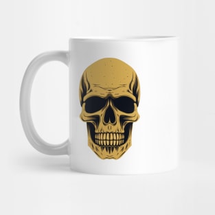 Human Skull Mug